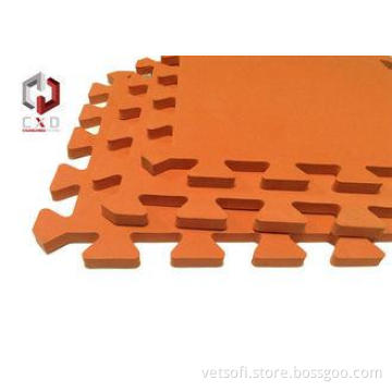 Anti-slip Embedded ECO Yoga Mat Piece With Pattern For Hous